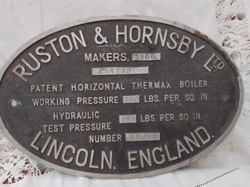 1966 aluminium ruston - aluminium,