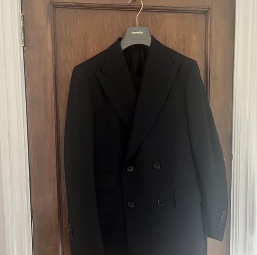 Tom ford navy double - ford, breasted