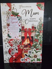 MUM CHRISTMAS CARD WITH WALLET