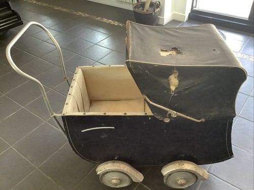 Antique landeau old pram - antique,