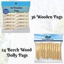 Wooden clothes pegs clips pine - pegs,