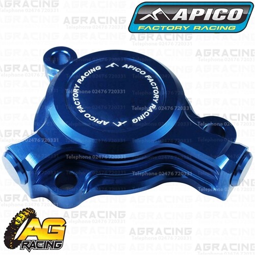Apico blue oil filter cover - oil,