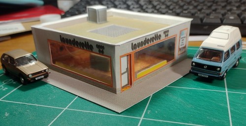 Scale launderette build - scale, (build