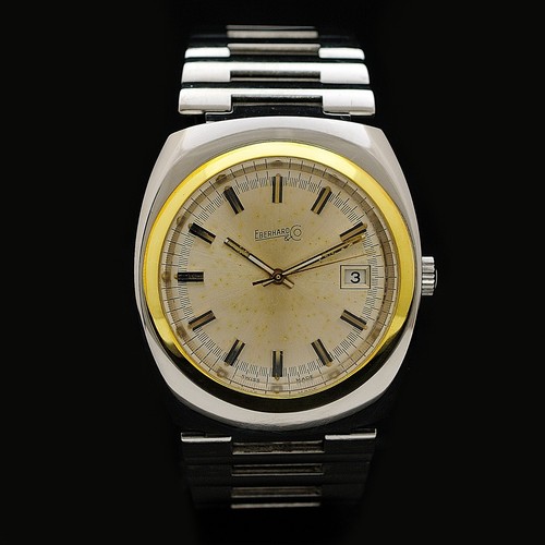 Eberhard 70s steel gold - eberhard, &