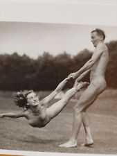 Kvc77 Ephemera Reprint Picture 1935 Naturists