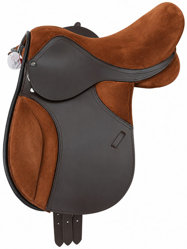 Leather draft horse saddle - horse,