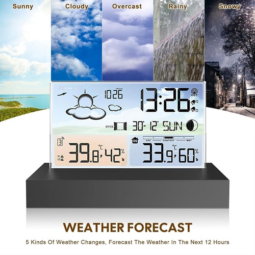 Digital lcd weather station - weather,