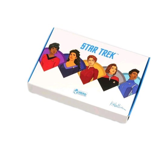 Star trek pin badge box - badge,