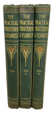 The Practical Fruiterer and Florist Complete 3 Volumes 1934 1st Ed. W. B. Shearn