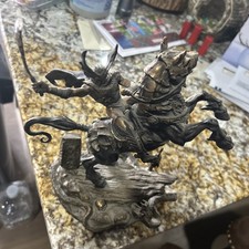 BROM BRONZE STATUE FRANKLIN