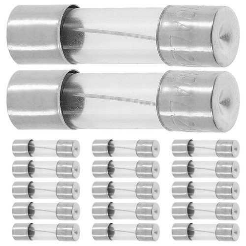 100 pcs glass - fuse, 10a