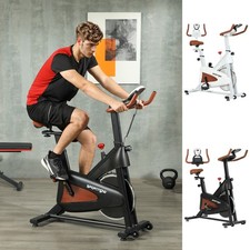Indoor Exercise Bike, Quiet Stationary Bike for Home Gym Cardio Workout