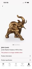 Elephant Sculpture John Lewis