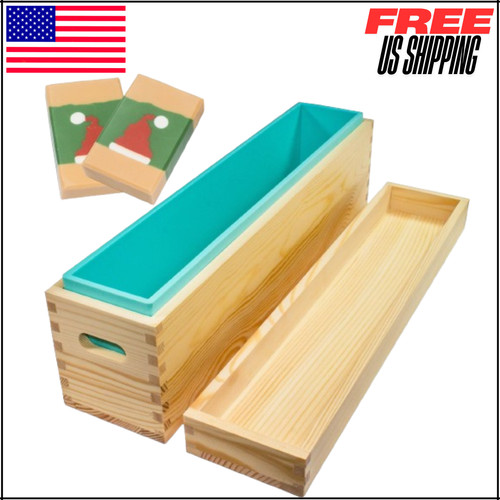 Tall skinny wooden soap - wooden,