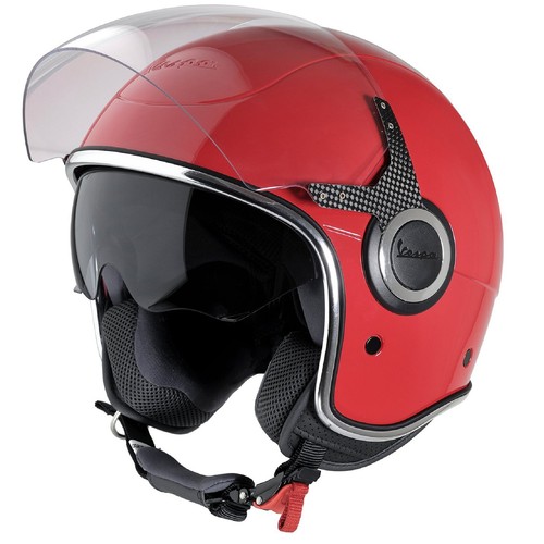 Vespa helmet red - vespa,