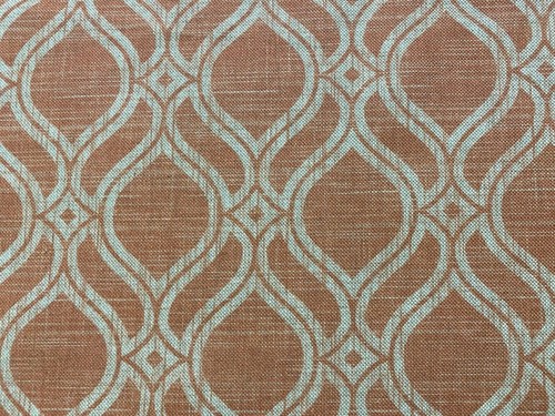 Spruce deco trellis fabric - spruce,