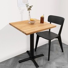 Solid Wood Oak Cafe Table Tops | Premium European Wooden Tops | Bistro Tabletops