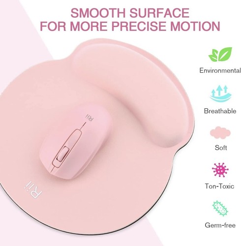 Pink mouse pad - pad, with