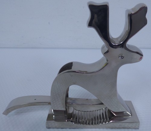 Heavy solid metal reindeer - heavy,