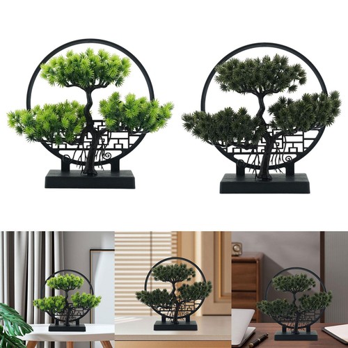 Artificial bonsai tree green - artificial,
