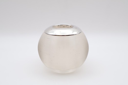 Antique silver mounted glass - antique,