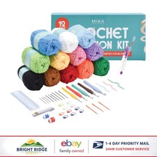 Beginners Crochet Kit with 12