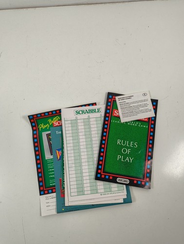 Scrabble deluxe replacement - scrabble,
