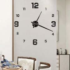 3D DIY Wall Clock Large