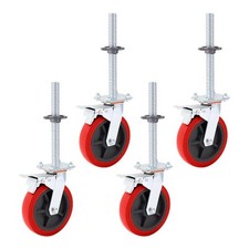 6in Adjustable Spindle Castors