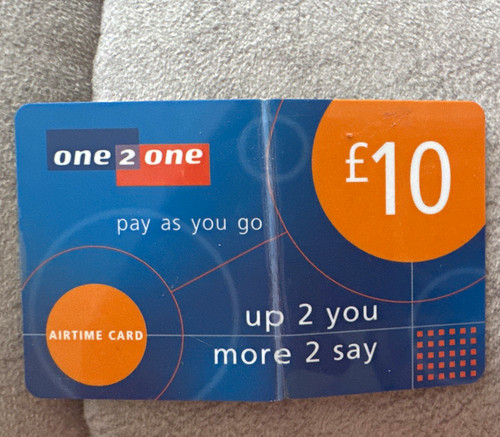 One2one pay you - pay, £10