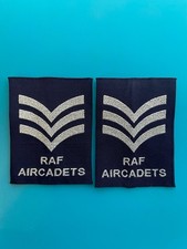 RAF Air Cadets - RAFAC - Sergeant (Sgt) Rank Slides (Pair) CIIIR C3R