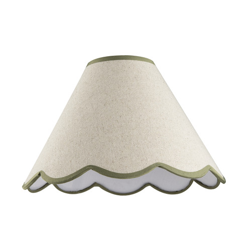 Scallop edge natural textured - scallop,