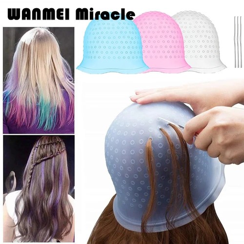 Hair highlighting dye cap - highlighting,