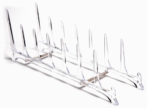 Plate rack display stand - display,