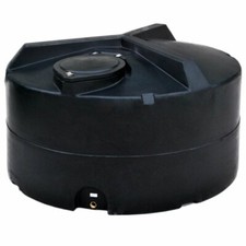 1500 L LITRE WATER TANK - WATER STORAGE, RAIN WATER TANK IN BLACK