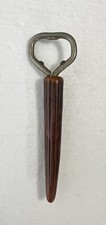Vintage Brown Carved Bakelite