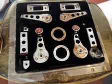 CLASSIC MIni  Logo Chrome  INTERIOR DOOR HANDLE SET   10 PIECE New Item