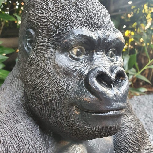 Large king kong statue cement - large,