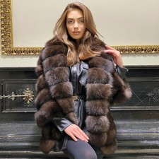 Women Dark Sable Luxury Fur