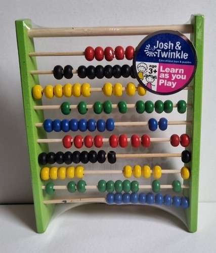 Josh twinkle wooden abacus - &,