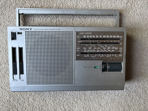 Sony icf 1200 radio lw - radio, mw