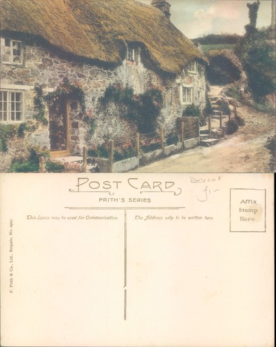 Thatched cottage unidentified