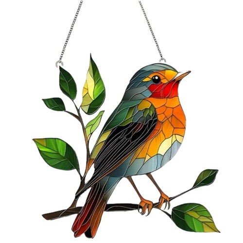Robin suncatcher for windows - suncatcher,