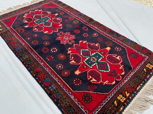 4x7 afghan hand - 4x7, knotted