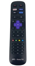 GENUINE JVC ROKU RC-NWIR 3026000144 SMART REMOTE CONTROL NETFLIX PRIME APPLE TV