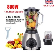 1.5L Glass Jug Blender Food