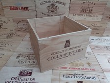 Wooden Champagne Box Crate ~