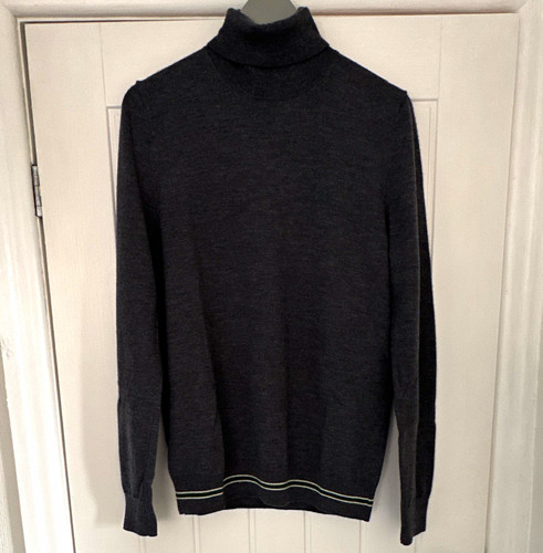 Fred perry men grey merino - grey,