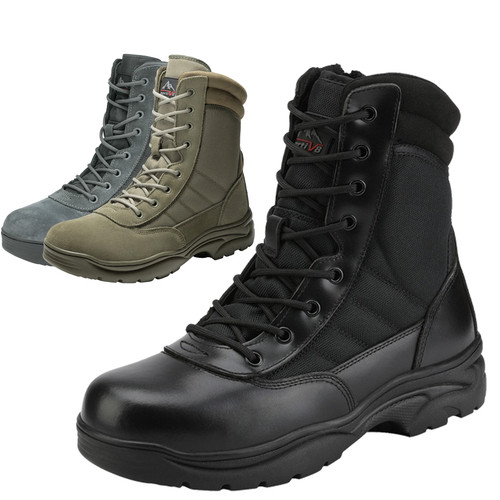 Men military boots army - men's,