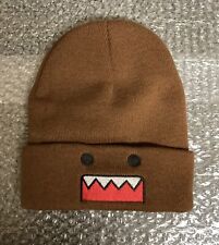 Domo-Kun Cotton Embroidered Hat Beanie Medium 20 X 20cm Adult/ Teen Domo Japan 1